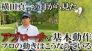 イメージ出しに完璧！横田のアプローチを目線カメラで徹底解剖！ 誰でも簡単にできるアプローチの基本 横田真一の目線カメラも要注目！ ＃ヨコシンゴルフレッスン