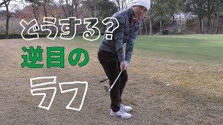 逆目のラフはロフトを立てる？寝かす？どっち？