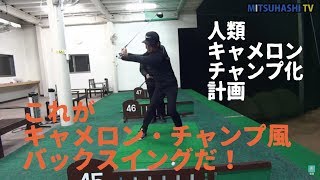 体とクラブの引っ張り合いをつくる【鈴木真一プロキャメロン・チャンプ化計画】