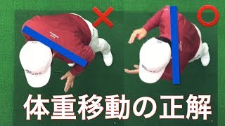 力に頼らずに飛距離を伸ばす方法とは？（その39体重移動)