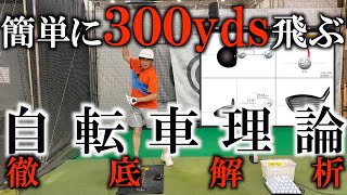 横田が簡単に３００ヤード飛ばせた自転車理論を井上透さんに科学的に解明してもらった！　人によって強化できる部分とできない部分があるが正しく強化すれば必ず飛距離は伸びる！