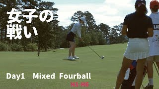 これが2019全米女子アマ優勝ガブリエラ・ラッフルズのプレースタイルだ【Arnold Palmer Cup/DAY1 Mixed Fourball ①】