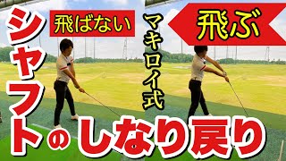 【マキロイの練習ルーティーン】シャフトのしなり戻りとインパクトを合わせるとめちゃくちゃ気持ち良く飛んでいく【ゴルフレッスン】