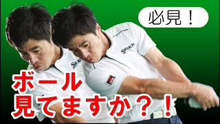 僕が「ボールを見ろ！」と言わない理由！身体の正面で捉えるの意味！