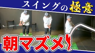【スイングの極意】全てのゴルファー🏌️‍♂️に送るスイング理論決定版！ここさえ抑えたらスイングが変わる。スコアを安定させるには【朝マズメ】が一番🏆