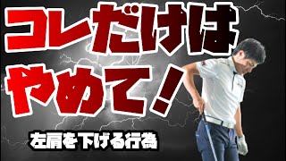 頭の上下動を直すたった一つの方法とは？！