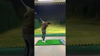 山本道場ゴルフTV あの子がカッコつけて打ってみた‼️