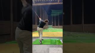 あの子も３番アイアンを振りちぎってみた‼️