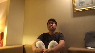 初の競技ゴルフ！試合前夜のライブ配信