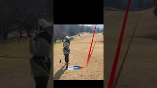 苦手なホールも左へ振る‼️