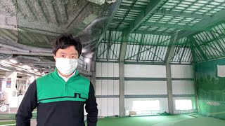 朝練　テーマはダウンブロー