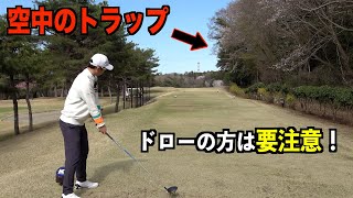 枝や木の罠に注意です。戦略的ゴルフ場の後半戦【レーザー距離計プレゼント企画】第三話