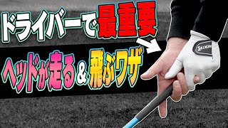 コレが出来れば軽く振っても飛ぶ！！ドライバーは○○を使って打つと楽に飛ばせます。【宮瀬博文】【レッスン】【かえで】