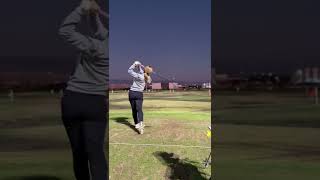 脱力で曲がらなくなったドライバーショット❗️