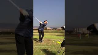 風の中で強い球を練習中‼️