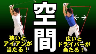 アイアンが苦手な人必見！コンパクトトップで爆当たりする方法！ドライバーとアイアンでの違いはココ！