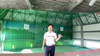 アイアンとドライバー練習