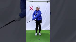 クラブを真っ直ぐあげたい時に気をつける事とは？