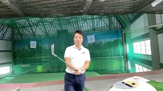 ８アイアン打ちながら質問受付中