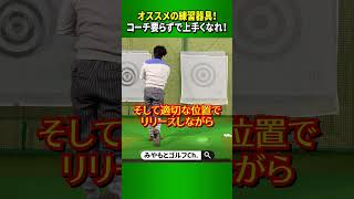 コーチ要らずで一人で上達したい方にオススメ！これで上手く打てれば結果は必ず出ます！！ #Shorts