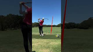 【ショート動画】３番アイアンで高さを出してみた！