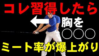 テークバックに【ある動き】を加えただけでミート率が爆上がりします！！