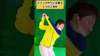 スイング作りに大切な３つの三角形とは？！