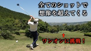 今回も珍プレー祭りです。レーザー距離計を掛けた後半の戦い！モタ&スギさんラウンド【鹿野山GC ３話目】