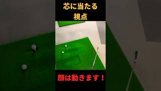 この目線がナイスショットの視点です！