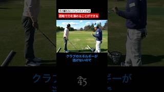 バックスイングは身体の回転で力を溜めるものです #片山晋呉 #golf #ゴルフ #shorts