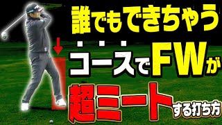 【#1】芹澤信雄プロが実はやっている！コースでダフり・トップしない打ち方のコツを解説します。【フェアウェイウッド】【アイアン】【かえで】【こんな時DOする？】